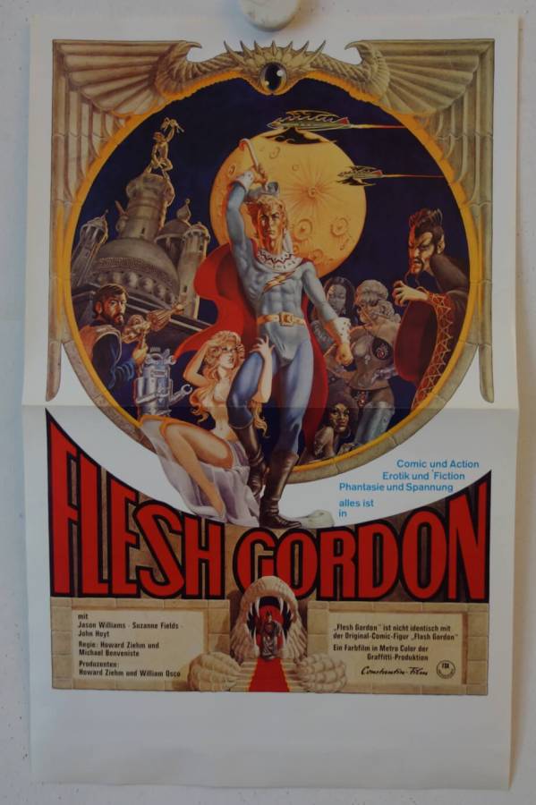 Flesh Gordon originaler deutscher Aushangfotosatz